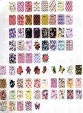 ADESIVOS PRA UNHAS-PÁG.05 - CARTELA COM 12 ADESIVOS