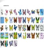 ADESIVOS PARA UNHAS-PÁG.12 - CARTELA COM 12 ADESIVOS